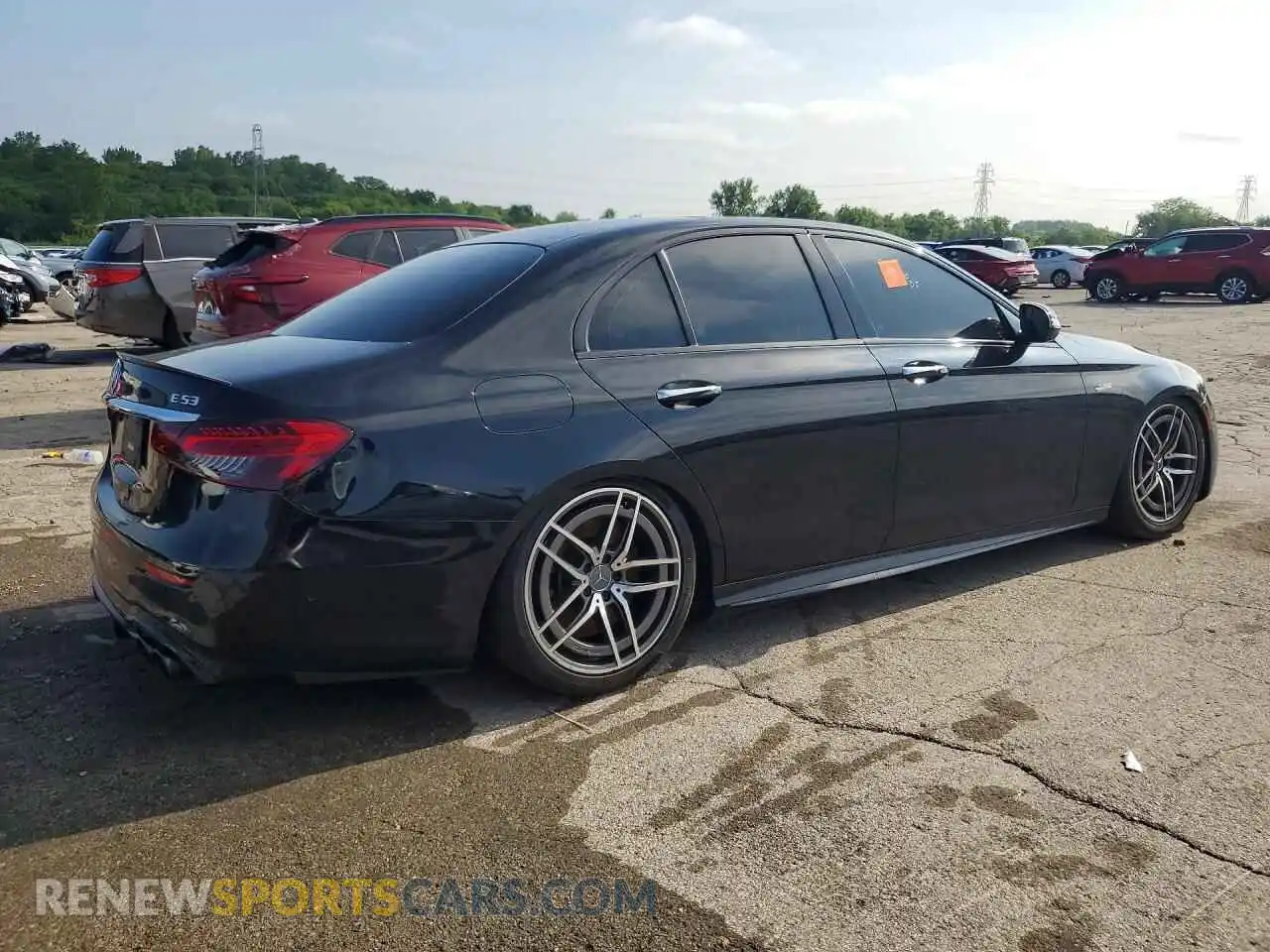 3 Photograph of a damaged car W1KZF6BB3MA942783 MERCEDES-BENZ E-CLASS 2021