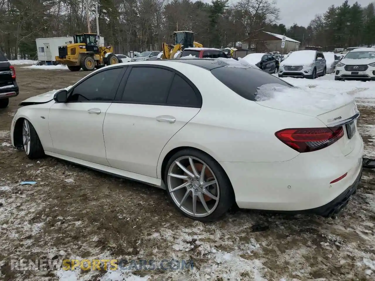 2 Photograph of a damaged car W1KZF6BB3MB000338 MERCEDES-BENZ E-CLASS 2021