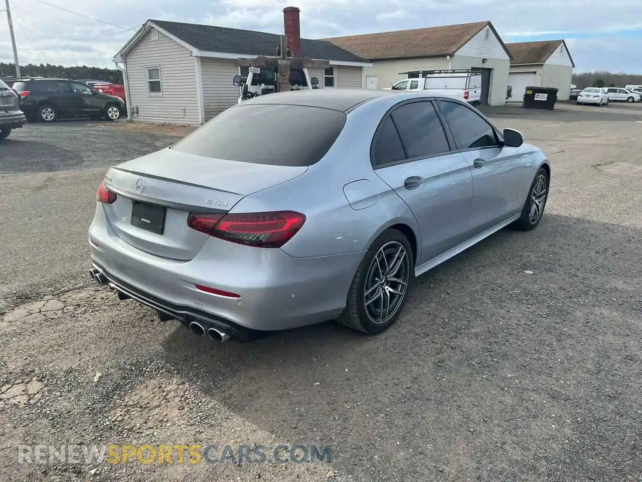 3 Photograph of a damaged car W1KZF6BB4MA883193 MERCEDES-BENZ E-CLASS 2021