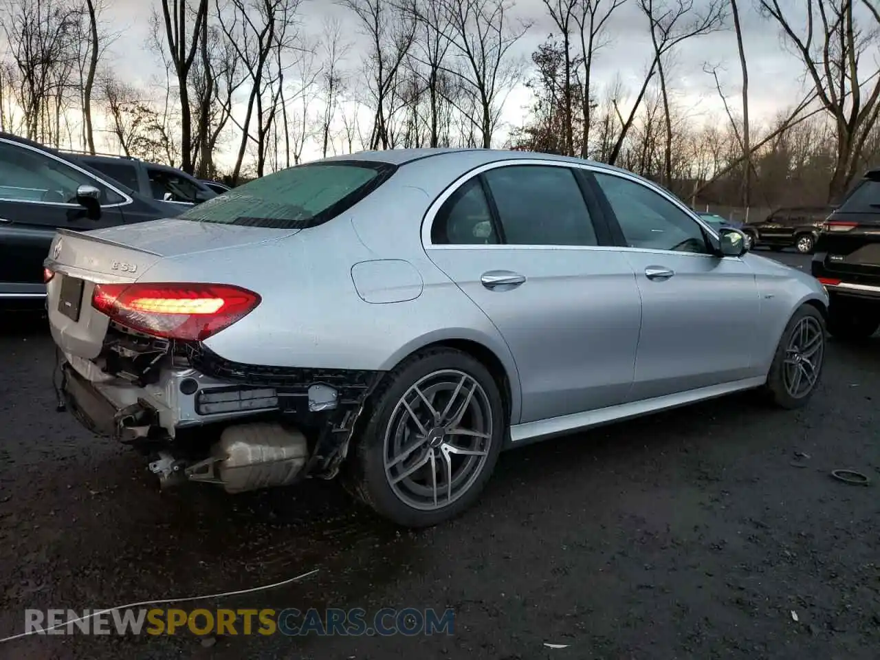 3 Photograph of a damaged car W1KZF6BB7MA930829 MERCEDES-BENZ E-CLASS 2021