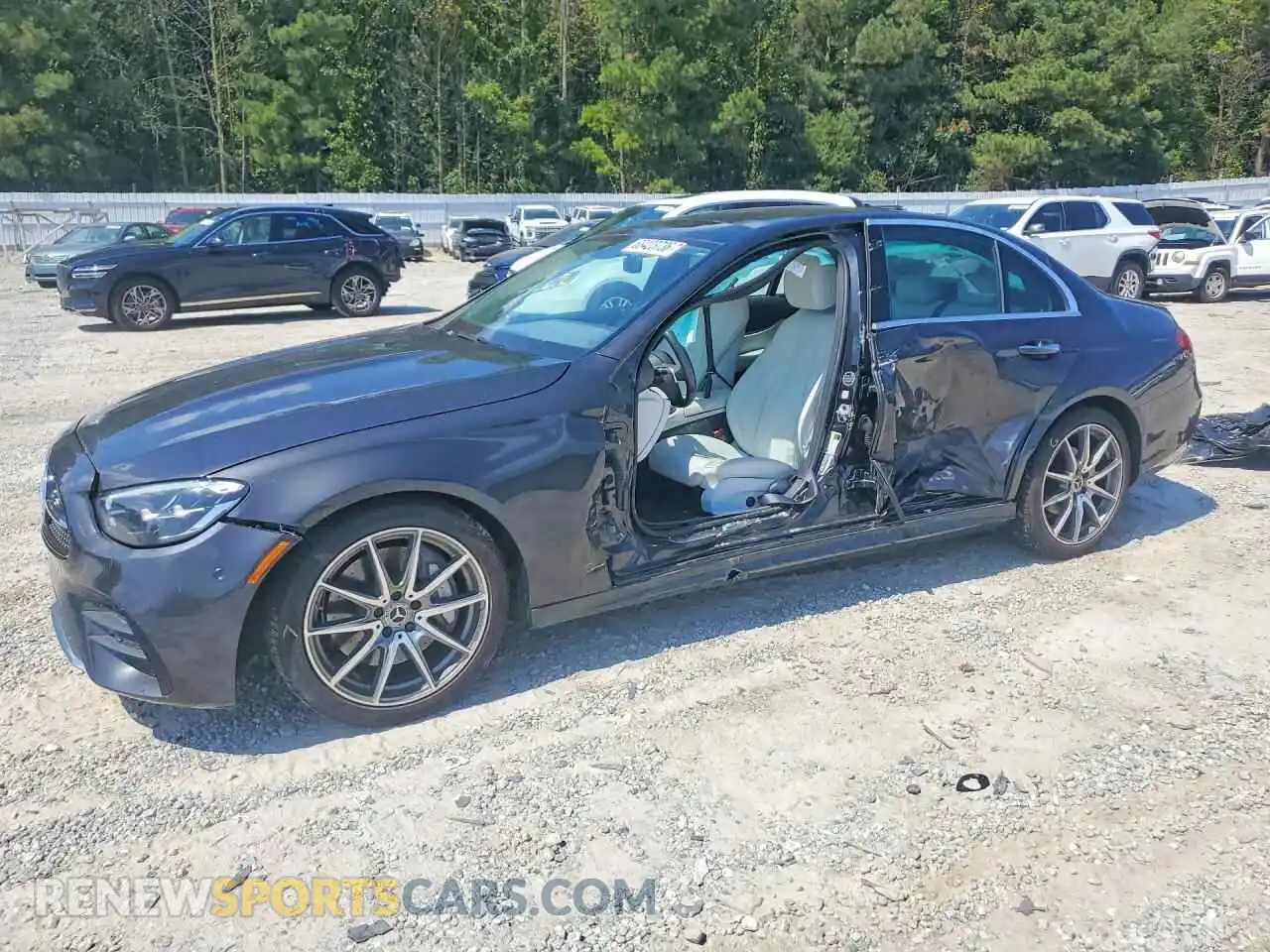 1 Photograph of a damaged car W1KZF8DB0MA893163 MERCEDES-BENZ E-CLASS 2021