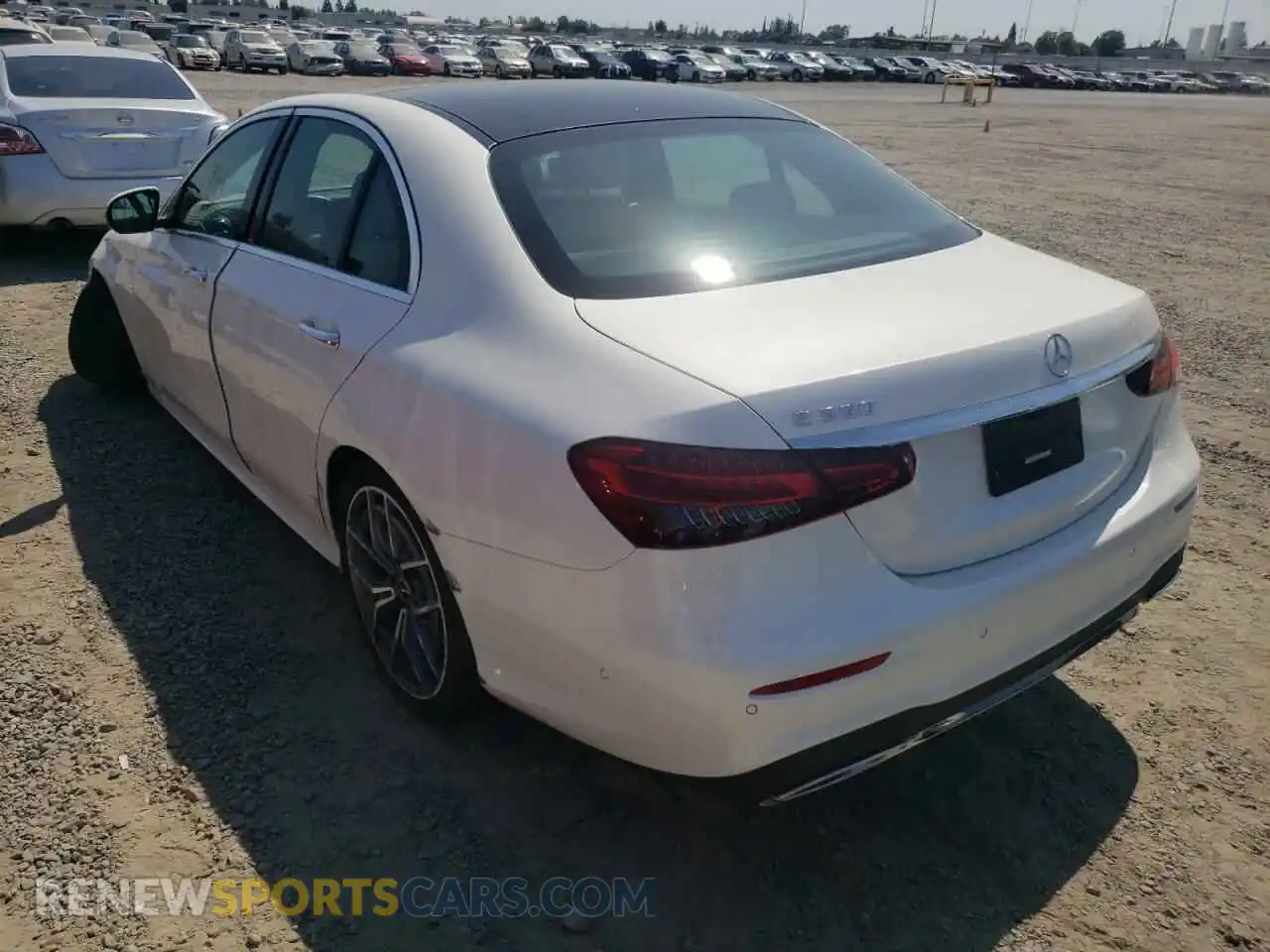 3 Photograph of a damaged car W1KZF8DB0MA970324 MERCEDES-BENZ E-CLASS 2021