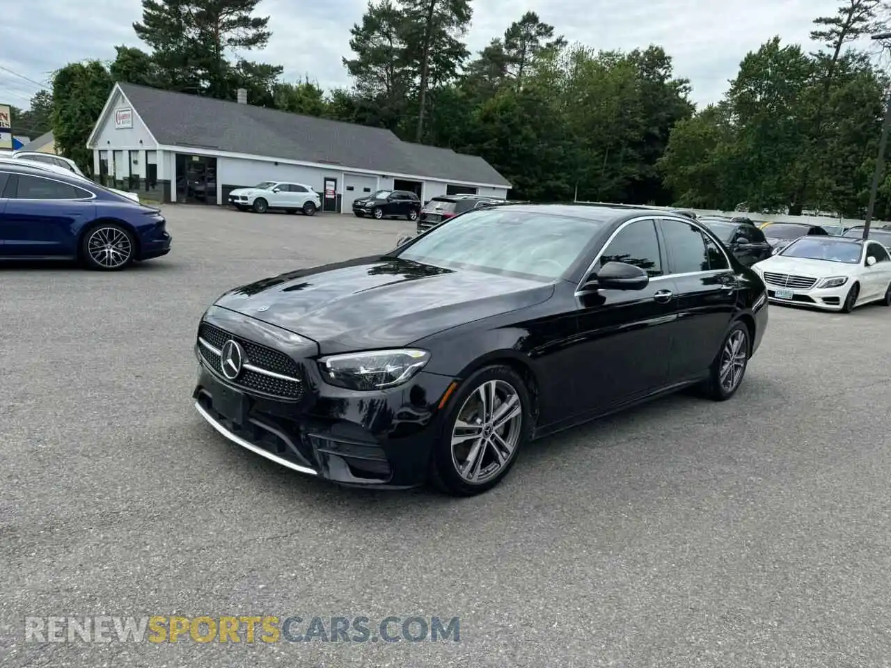 2 Photograph of a damaged car W1KZF8DB1MA903845 MERCEDES-BENZ E-CLASS 2021