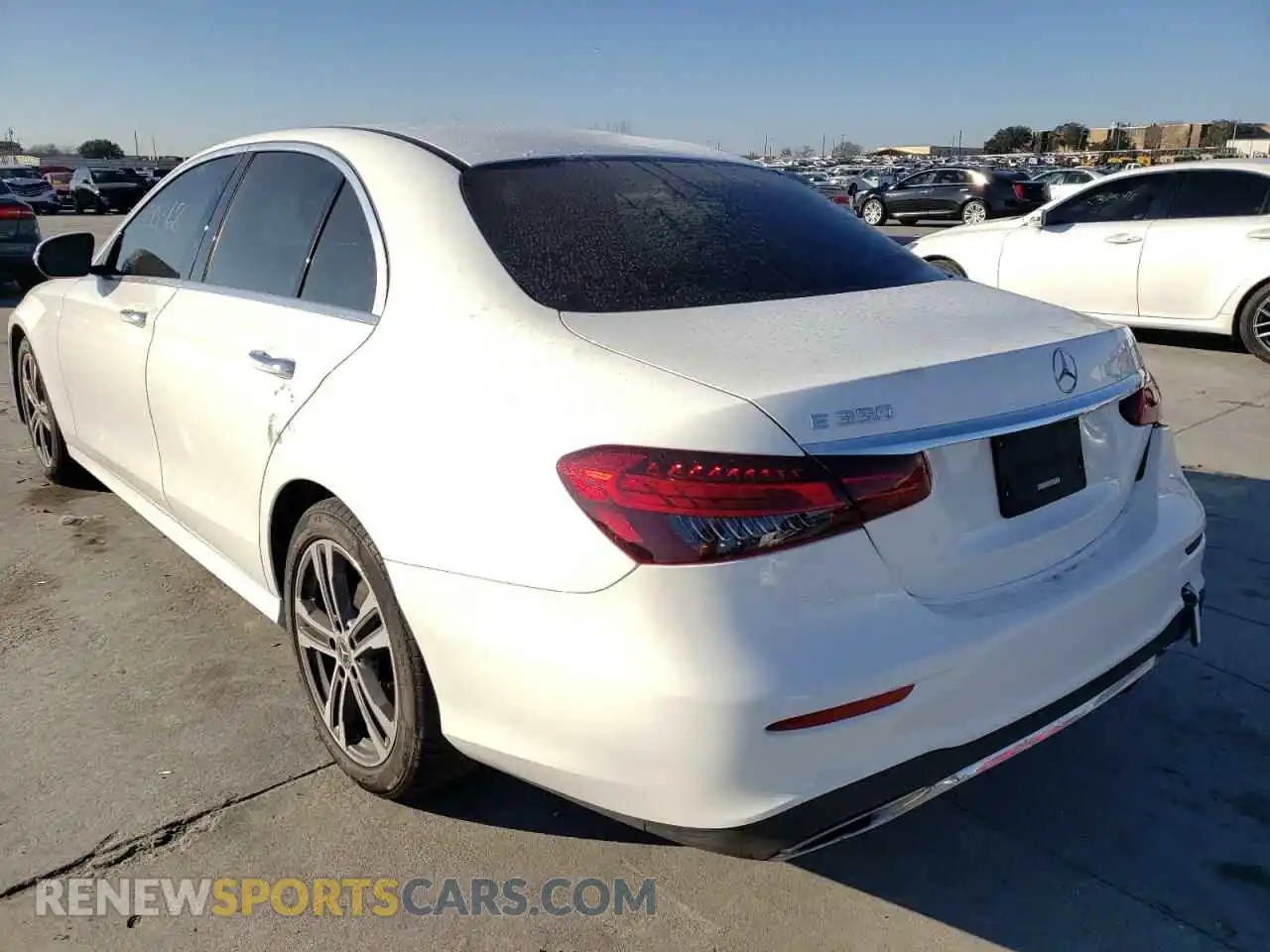 3 Photograph of a damaged car W1KZF8DB1MA919074 MERCEDES-BENZ E-CLASS 2021