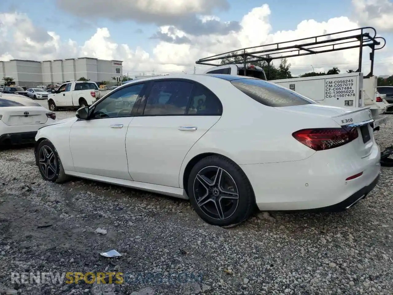 2 Photograph of a damaged car W1KZF8DB1MA921245 MERCEDES-BENZ E-CLASS 2021