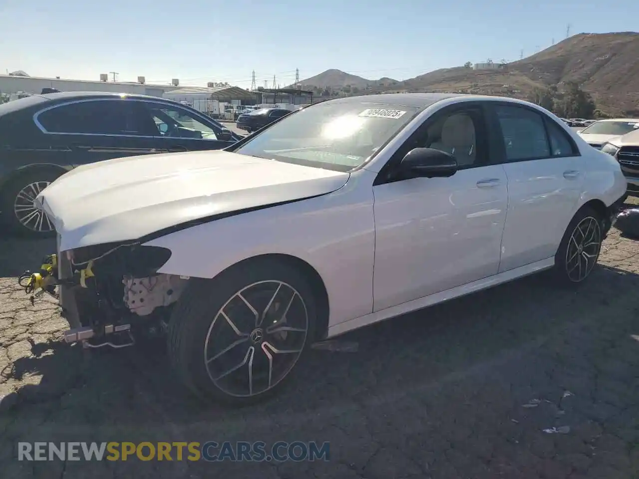 1 Photograph of a damaged car W1KZF8DB1MA922685 MERCEDES-BENZ E-CLASS 2021