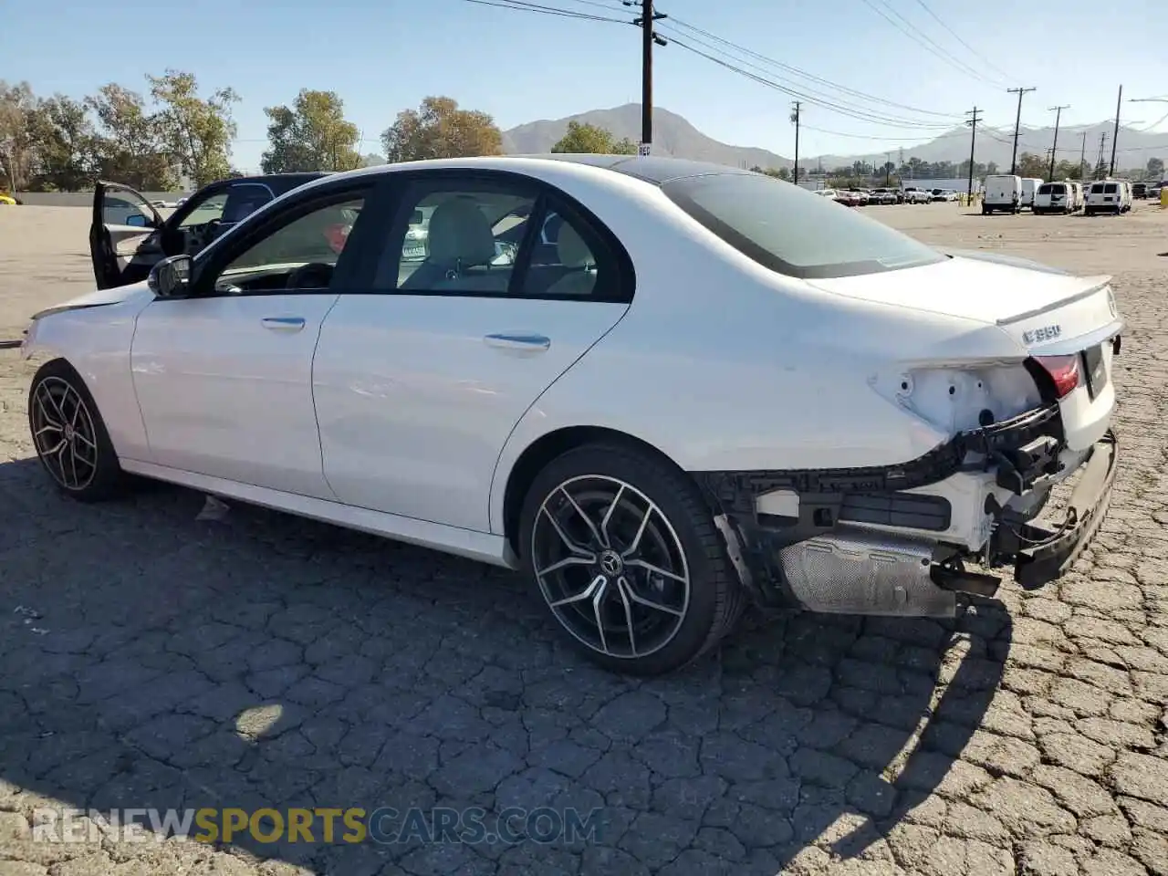 2 Photograph of a damaged car W1KZF8DB1MA922685 MERCEDES-BENZ E-CLASS 2021