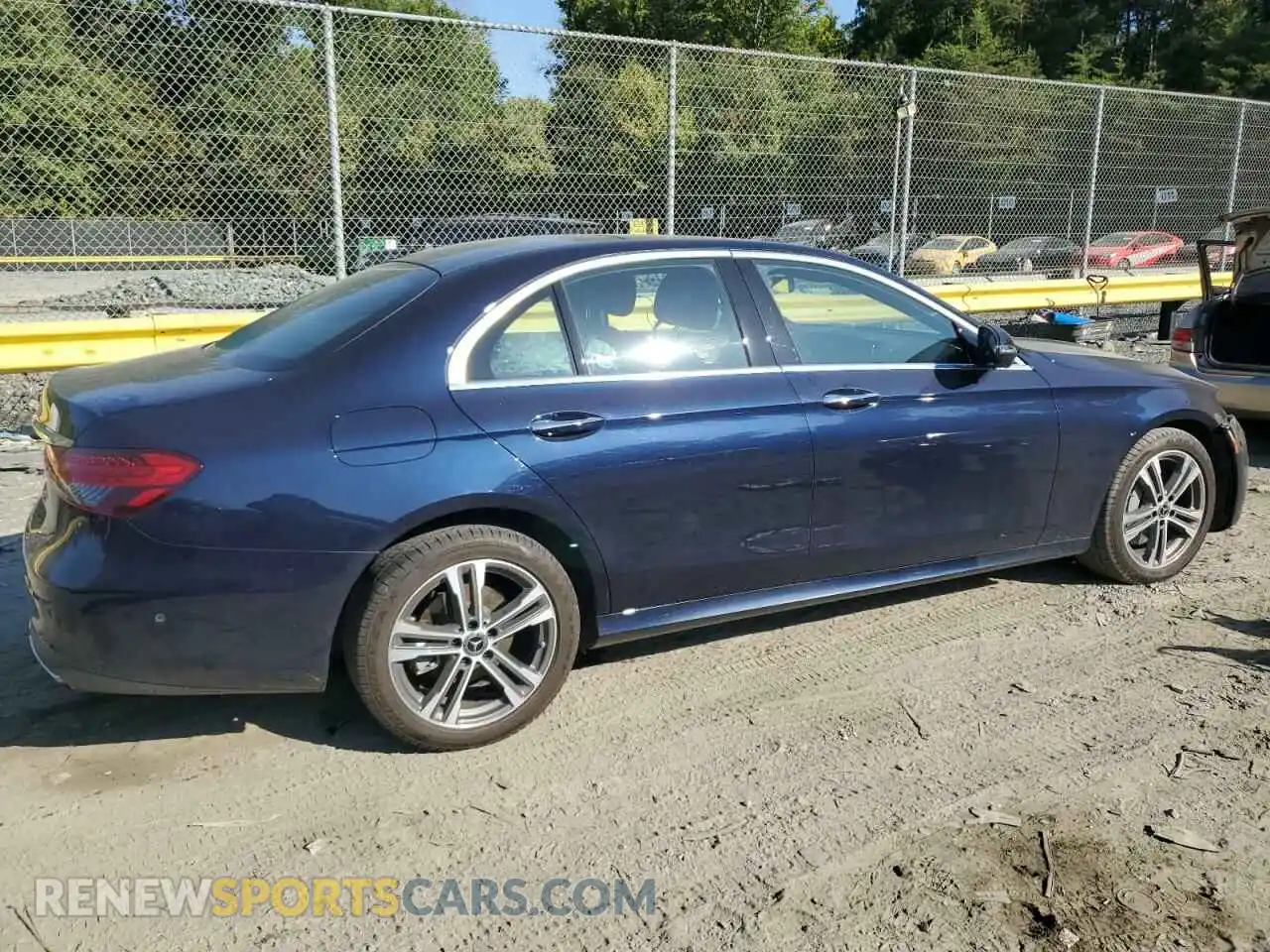 3 Photograph of a damaged car W1KZF8DB2MA872346 MERCEDES-BENZ E-CLASS 2021