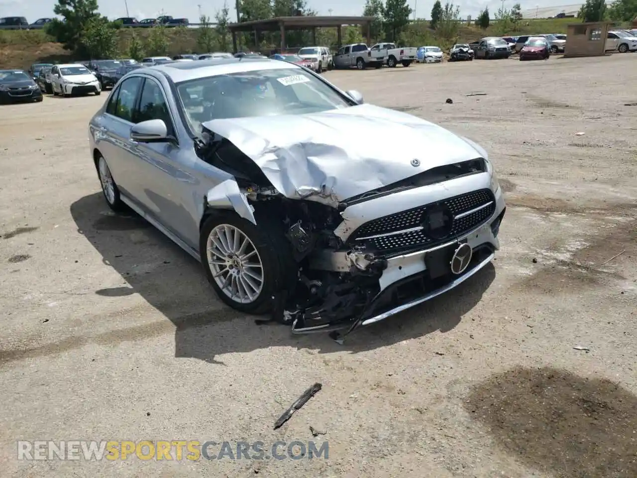 1 Photograph of a damaged car W1KZF8DB2MA880706 MERCEDES-BENZ E-CLASS 2021