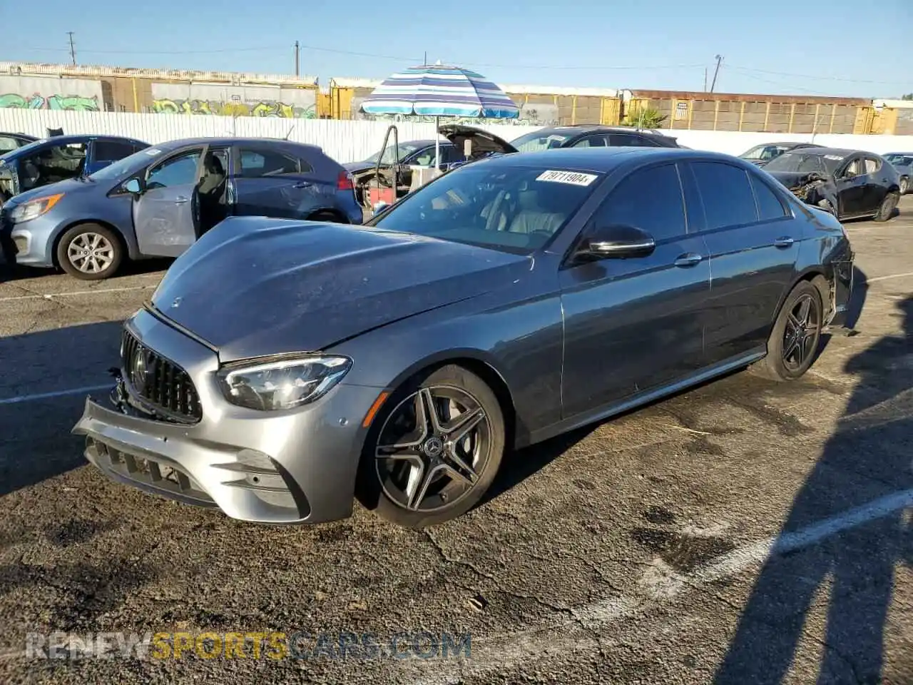 1 Photograph of a damaged car W1KZF8DB2MA890099 MERCEDES-BENZ E-CLASS 2021
