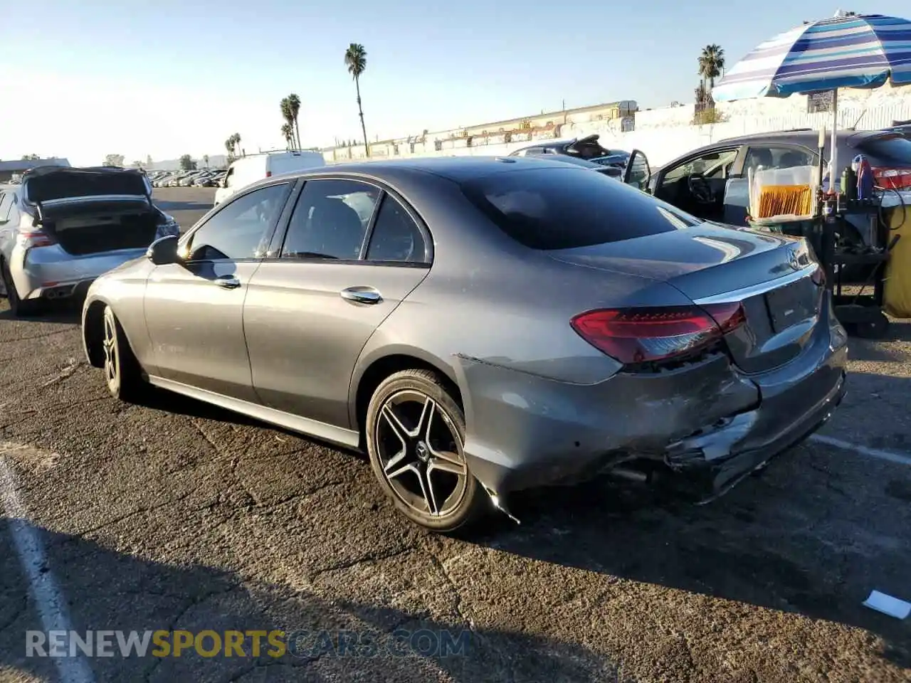 2 Photograph of a damaged car W1KZF8DB2MA890099 MERCEDES-BENZ E-CLASS 2021