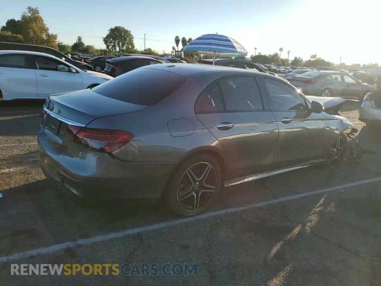 3 Photograph of a damaged car W1KZF8DB2MA890099 MERCEDES-BENZ E-CLASS 2021