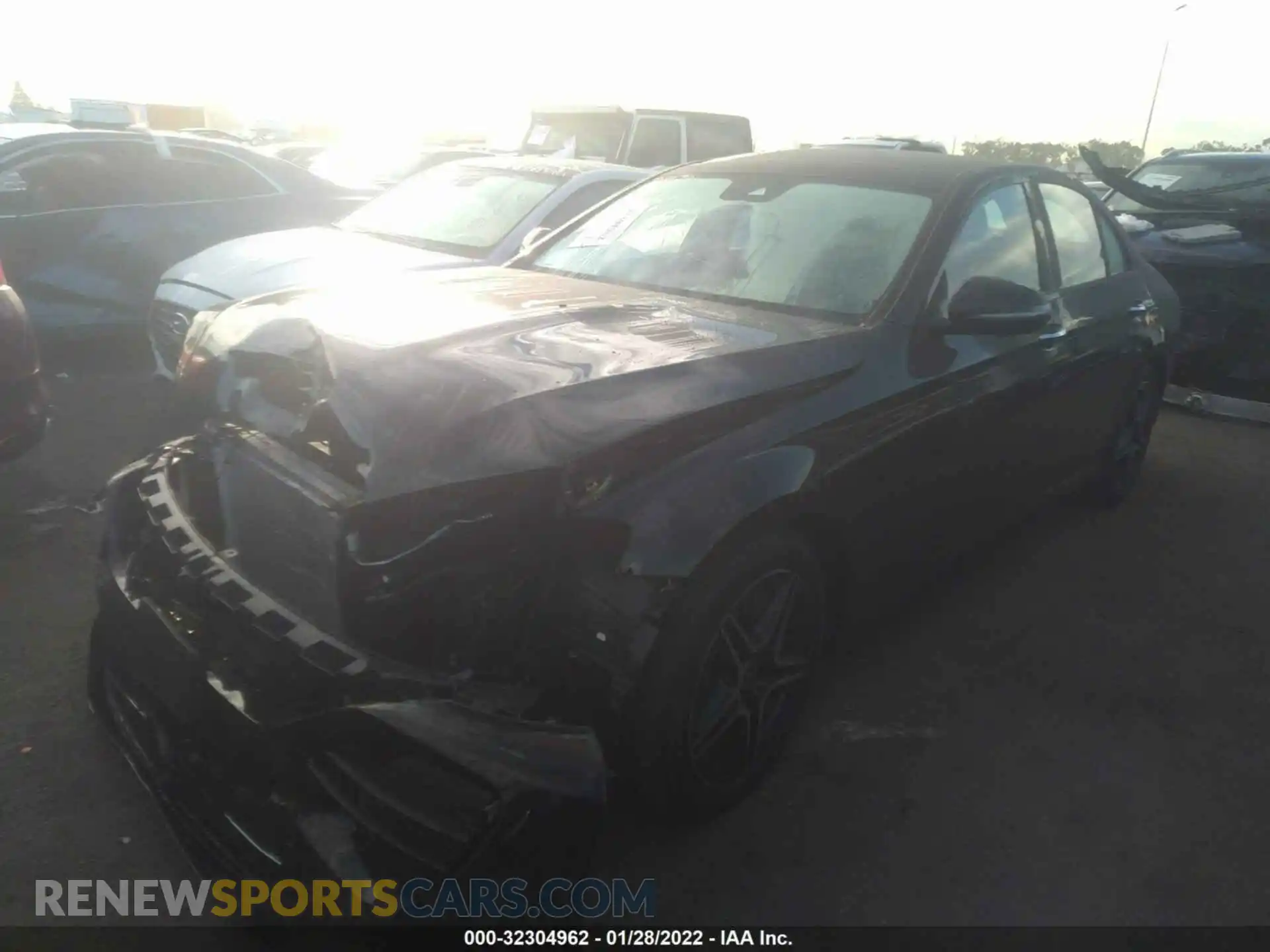 2 Photograph of a damaged car W1KZF8DB2MA909542 MERCEDES-BENZ E-CLASS 2021