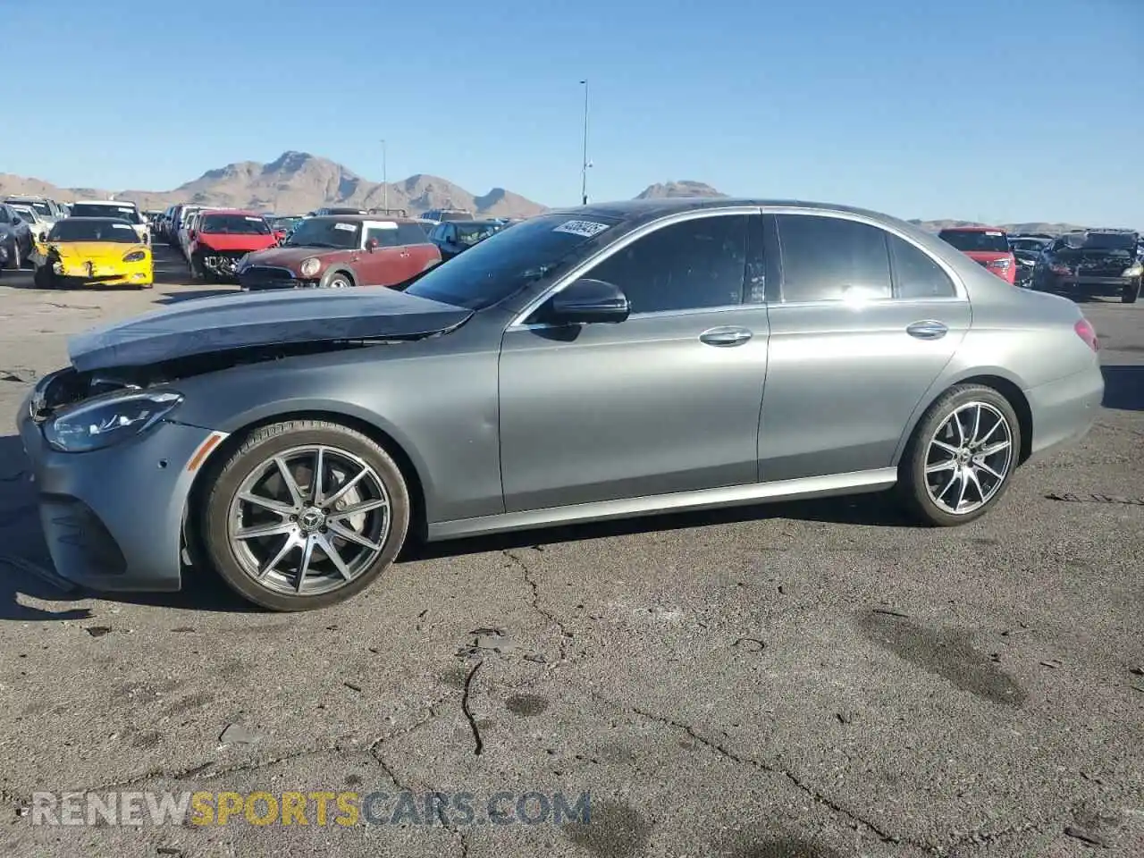 1 Photograph of a damaged car W1KZF8DB2MA964699 MERCEDES-BENZ E-CLASS 2021