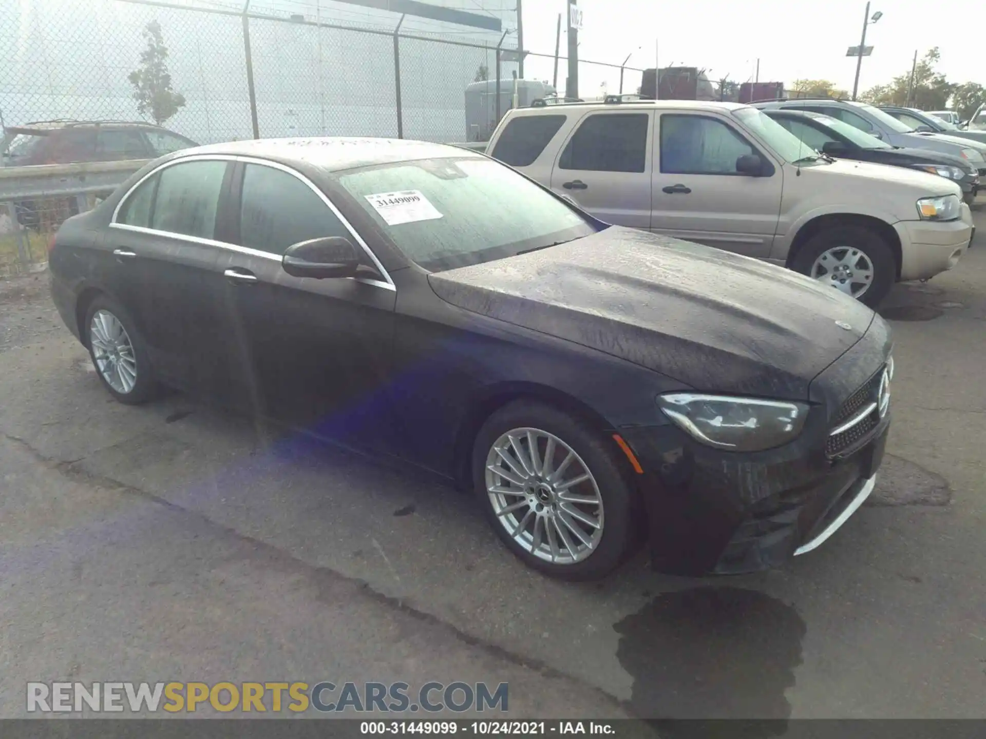 1 Photograph of a damaged car W1KZF8DB3MA892122 MERCEDES-BENZ E-CLASS 2021