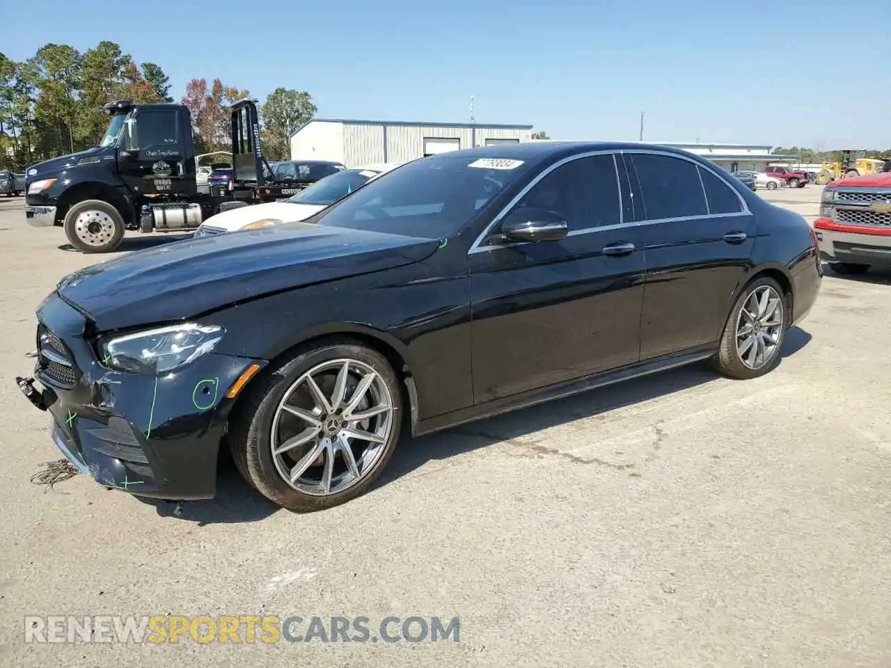 1 Photograph of a damaged car W1KZF8DB3MA969510 MERCEDES-BENZ E-CLASS 2021