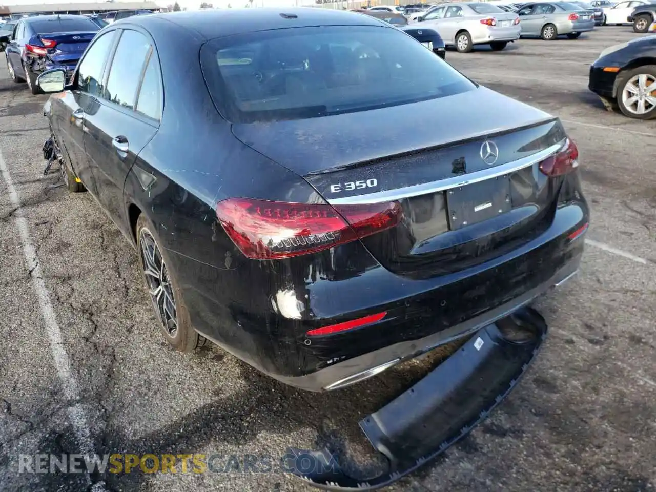 3 Photograph of a damaged car W1KZF8DB3MA971418 MERCEDES-BENZ E-CLASS 2021