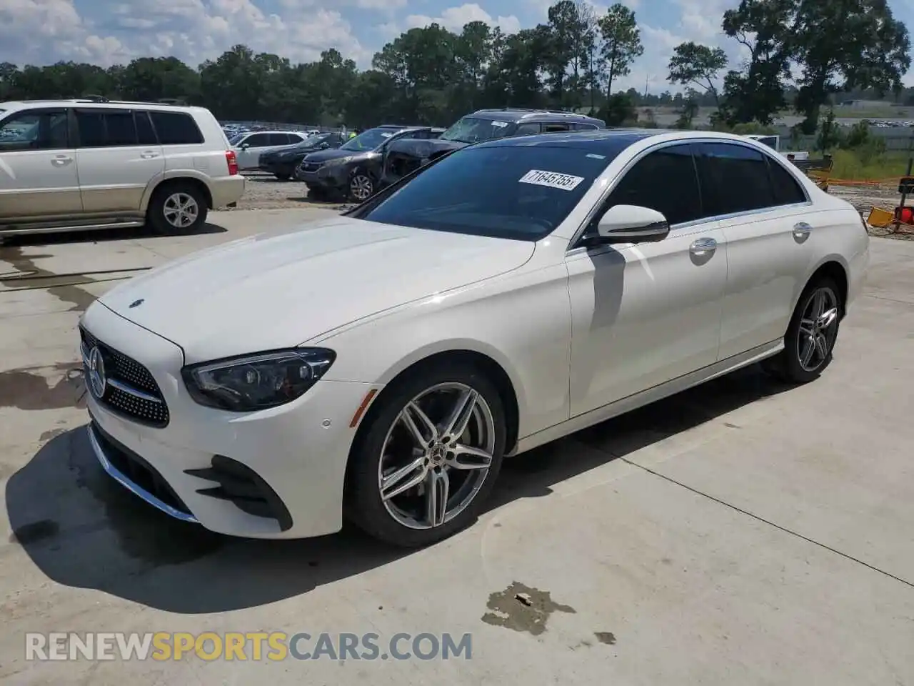 1 Photograph of a damaged car W1KZF8DB4MA921501 MERCEDES-BENZ E-CLASS 2021