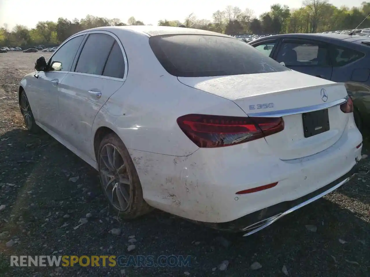 3 Photograph of a damaged car W1KZF8DB4MA967300 MERCEDES-BENZ E-CLASS 2021