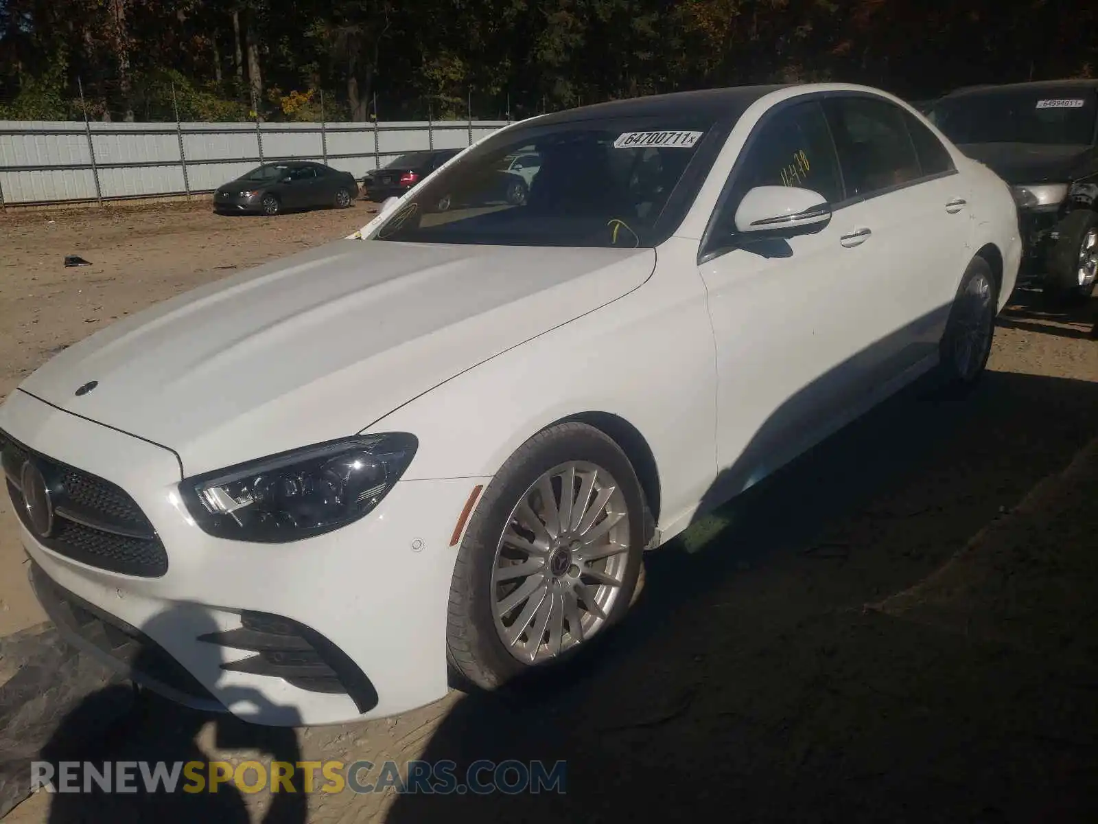 2 Photograph of a damaged car W1KZF8DB5MA893742 MERCEDES-BENZ E-CLASS 2021