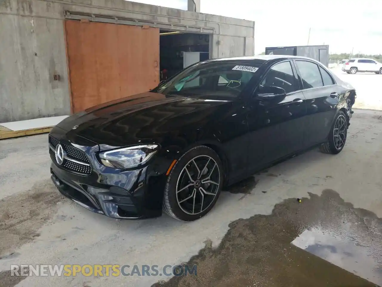2 Photograph of a damaged car W1KZF8DB5MA974756 MERCEDES-BENZ E-CLASS 2021