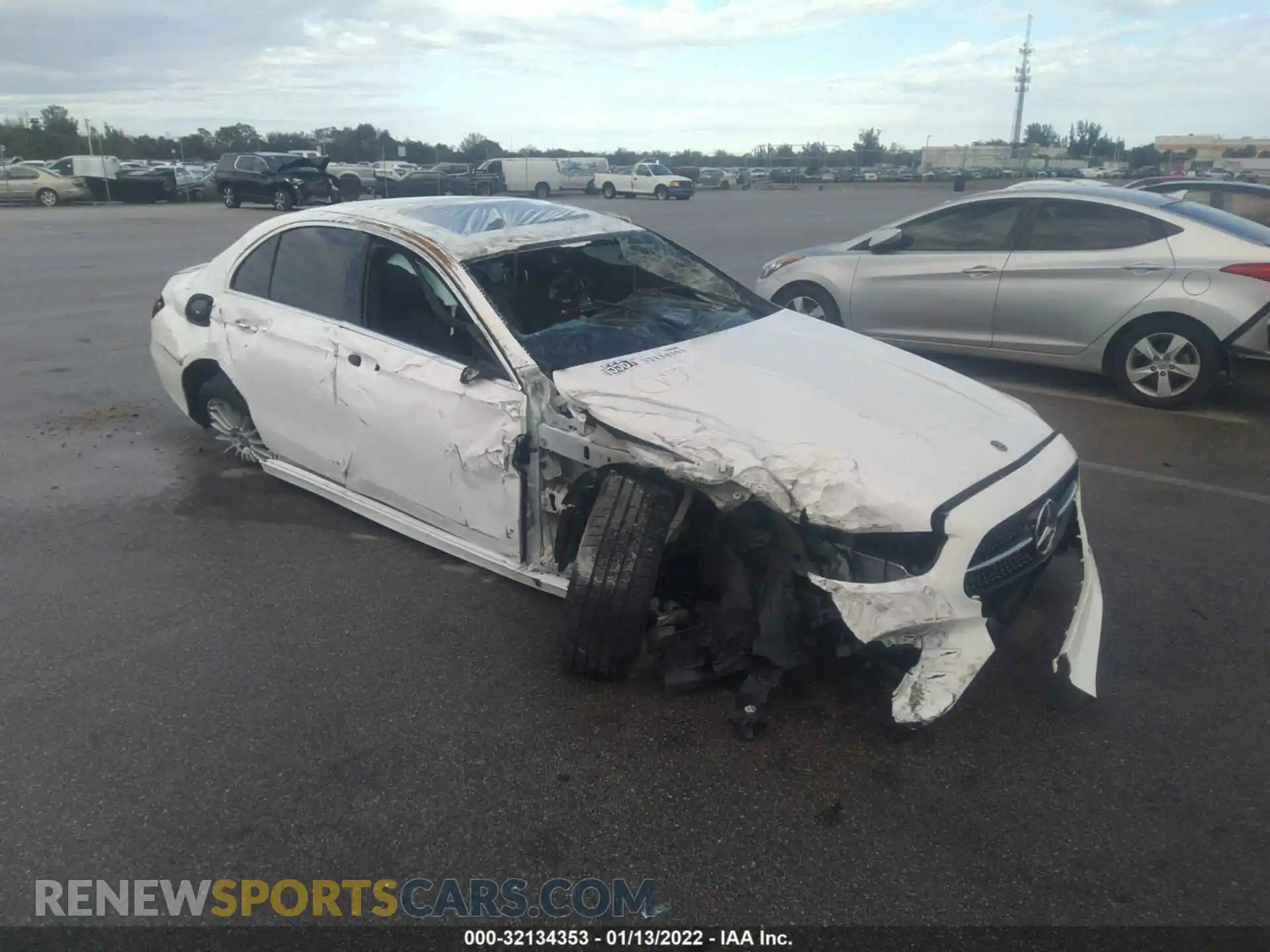 1 Photograph of a damaged car W1KZF8DB6MA892406 MERCEDES-BENZ E-CLASS 2021