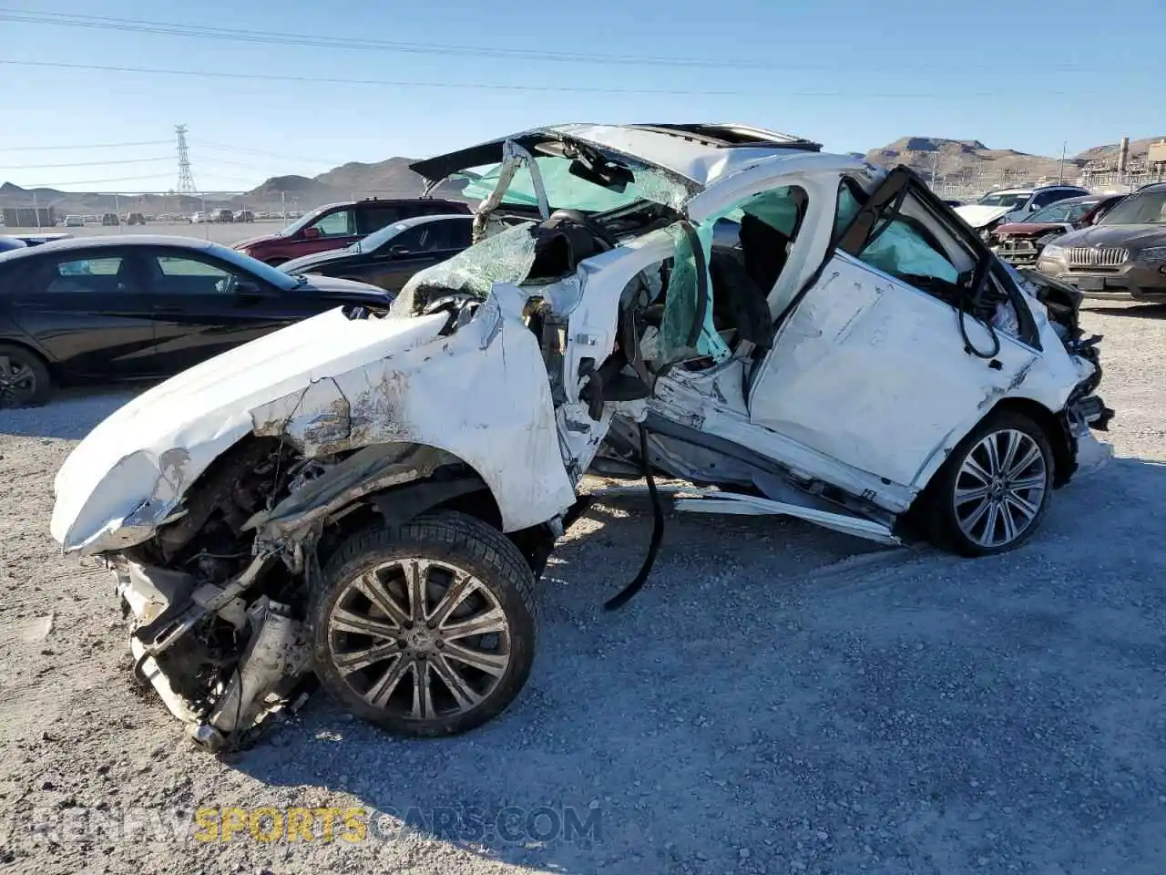 1 Photograph of a damaged car W1KZF8DB6MA946531 MERCEDES-BENZ E-CLASS 2021