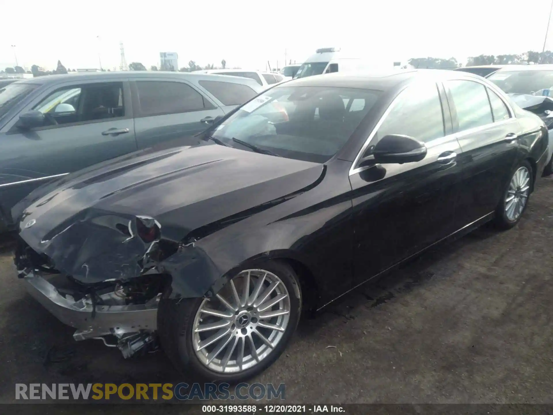 2 Photograph of a damaged car W1KZF8DB6MA994613 MERCEDES-BENZ E-CLASS 2021