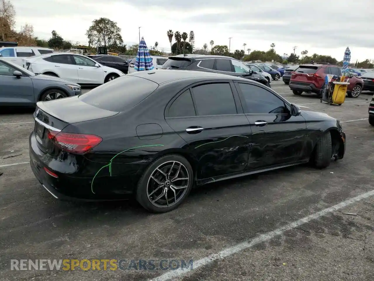 3 Photograph of a damaged car W1KZF8DB7MA893385 MERCEDES-BENZ E-CLASS 2021
