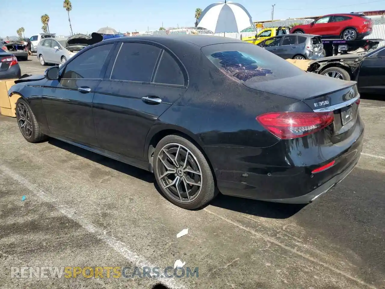2 Photograph of a damaged car W1KZF8DB7MA913389 MERCEDES-BENZ E-CLASS 2021