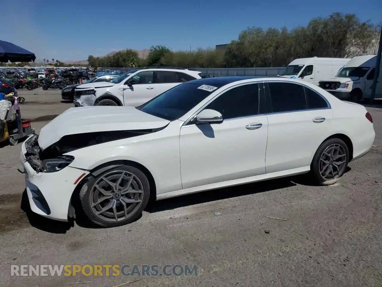 1 Photograph of a damaged car W1KZF8DB7MA938261 MERCEDES-BENZ E-CLASS 2021
