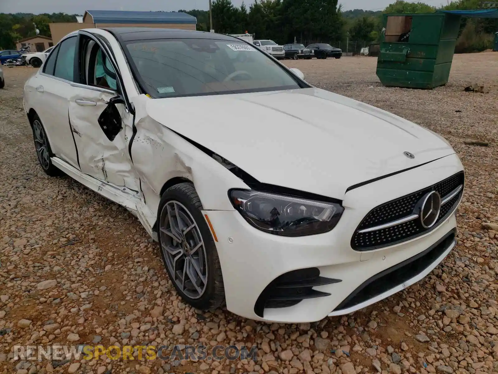 1 Photograph of a damaged car W1KZF8DB9MA865491 MERCEDES-BENZ E-CLASS 2021