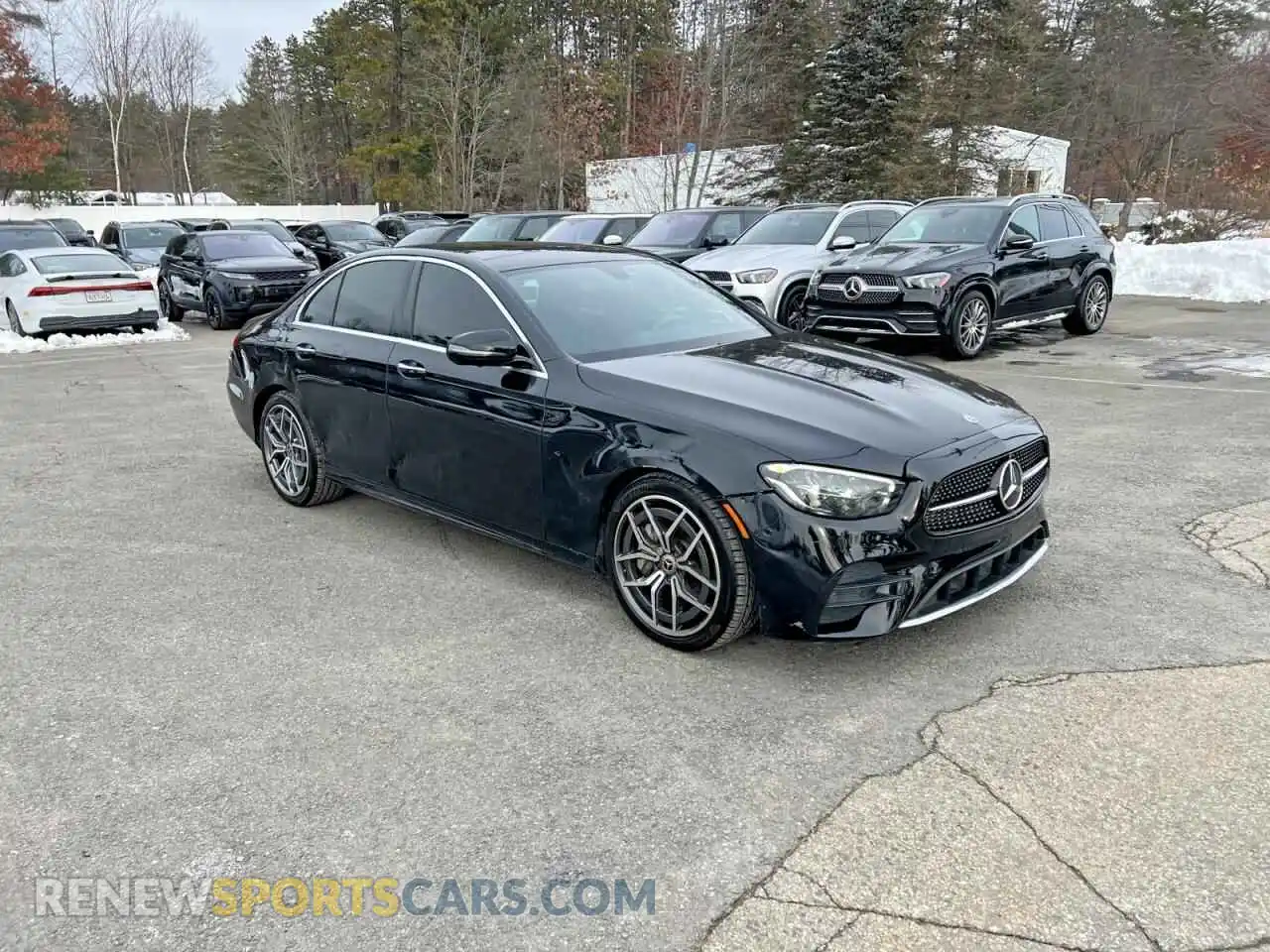 2 Photograph of a damaged car W1KZF8DB9MA873428 MERCEDES-BENZ E-CLASS 2021