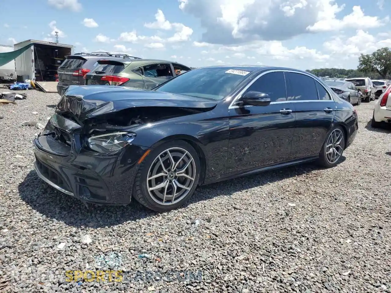 1 Photograph of a damaged car W1KZF8DB9MA875518 MERCEDES-BENZ E-CLASS 2021