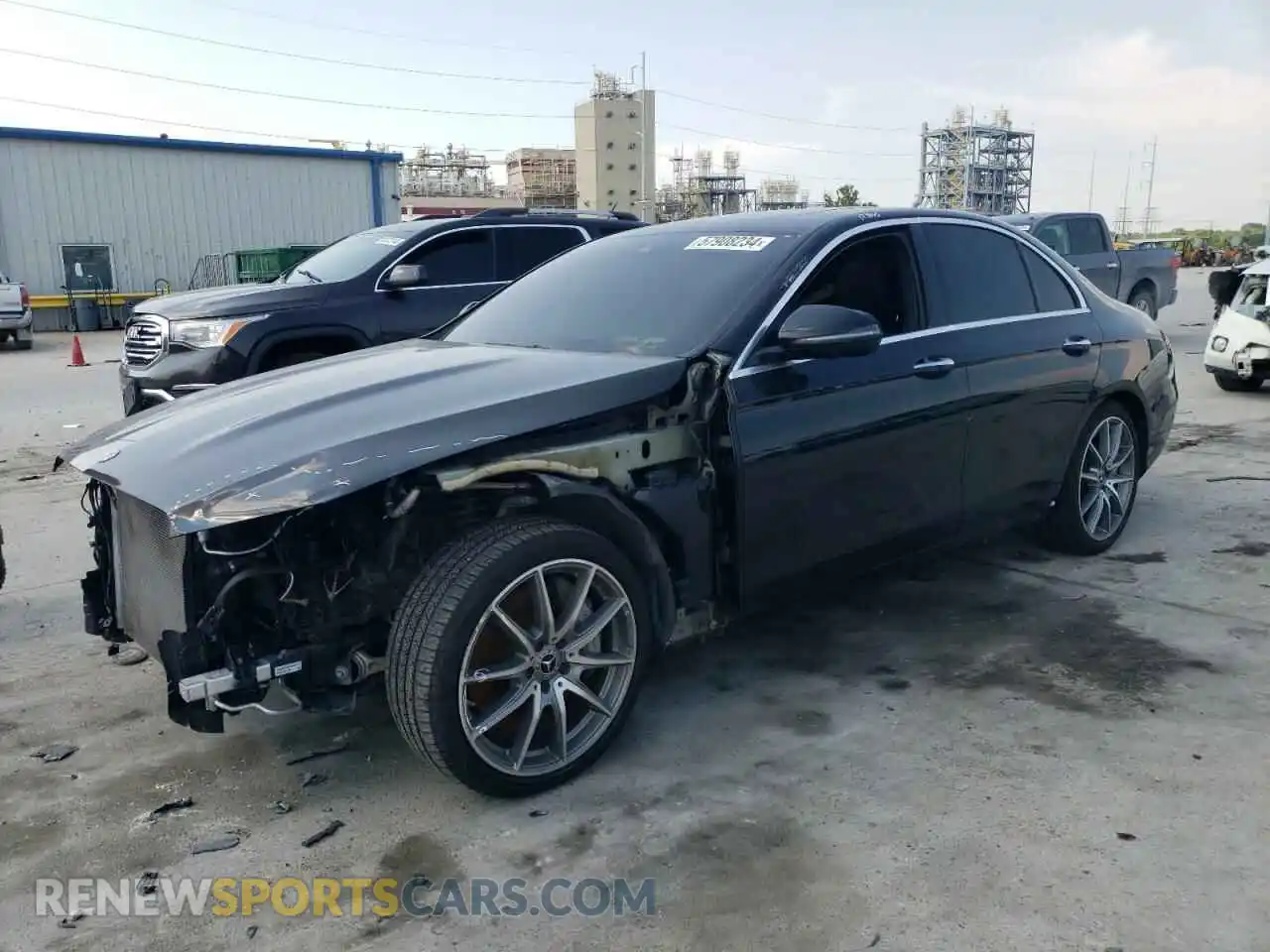 1 Photograph of a damaged car W1KZF8DB9MA922921 MERCEDES-BENZ E-CLASS 2021