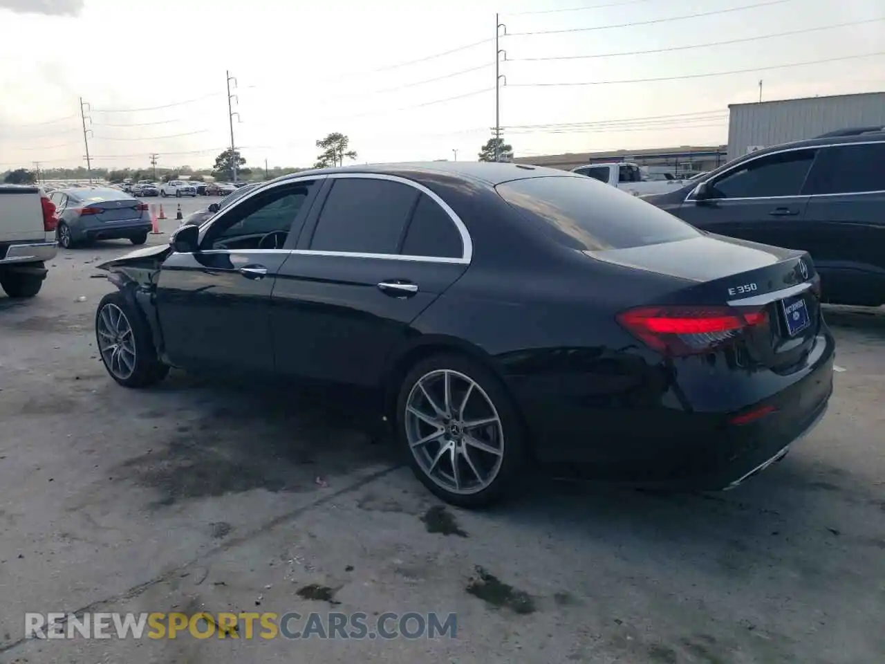 2 Photograph of a damaged car W1KZF8DB9MA922921 MERCEDES-BENZ E-CLASS 2021