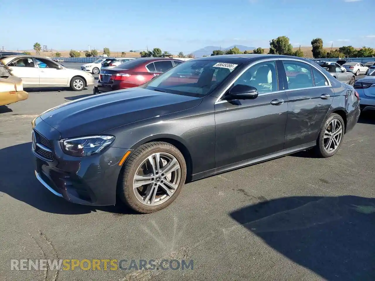 1 Photograph of a damaged car W1KZF8DB9MB002264 MERCEDES-BENZ E-CLASS 2021