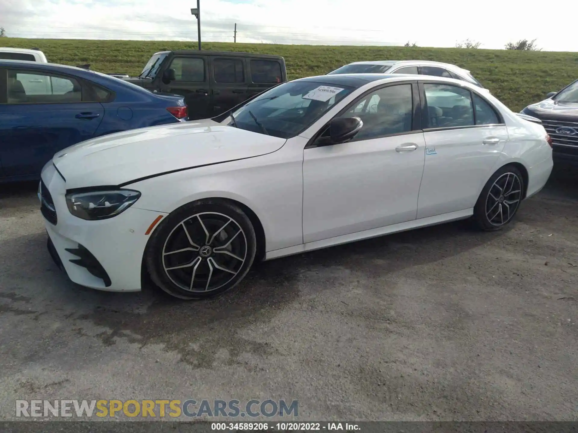 2 Photograph of a damaged car W1KZF8DBXMA964532 MERCEDES-BENZ E-CLASS 2021
