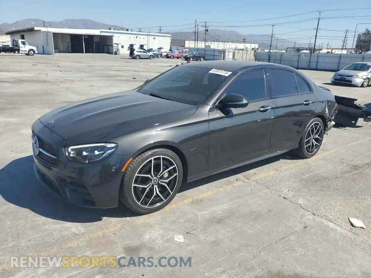 1 Photograph of a damaged car W1KZF8DBXMA981444 MERCEDES-BENZ E-CLASS 2021