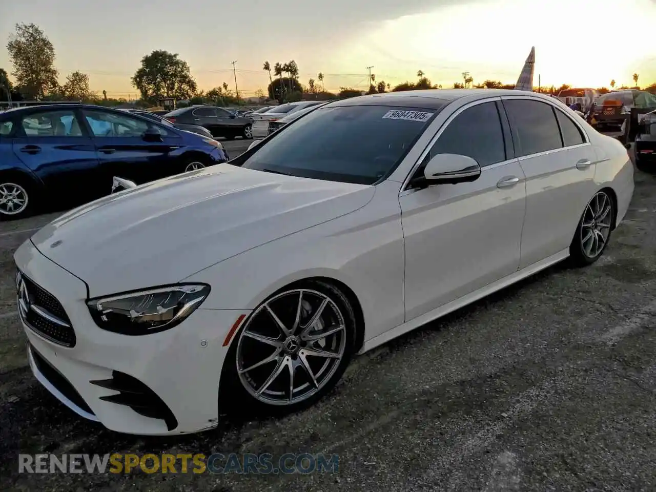 1 Photograph of a damaged car W1KZF8DBXMB004475 MERCEDES-BENZ E-CLASS 2021