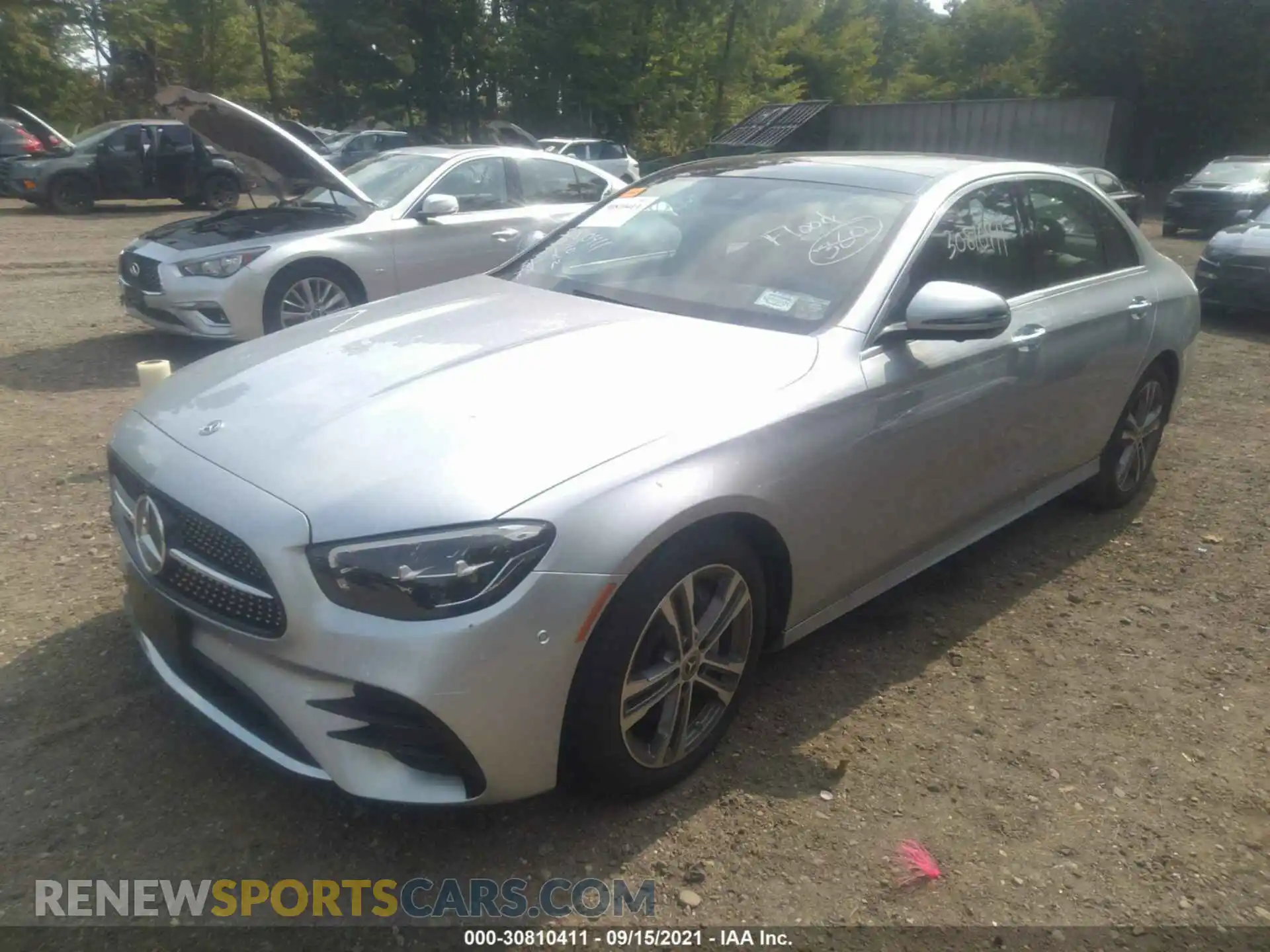 2 Photograph of a damaged car W1KZF8EB0MA944921 MERCEDES-BENZ E-CLASS 2021