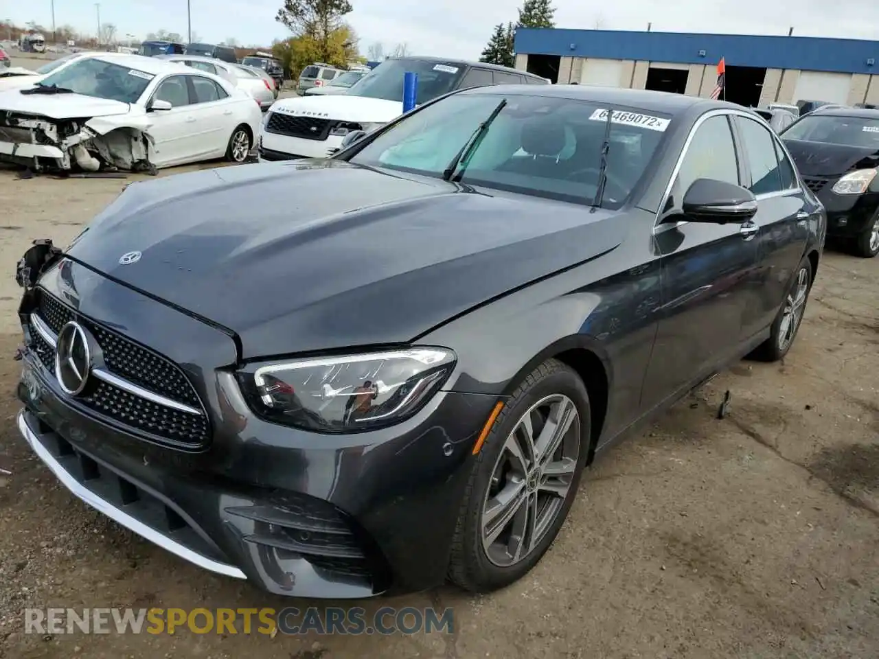 2 Photograph of a damaged car W1KZF8EB0MA968636 MERCEDES-BENZ E-CLASS 2021