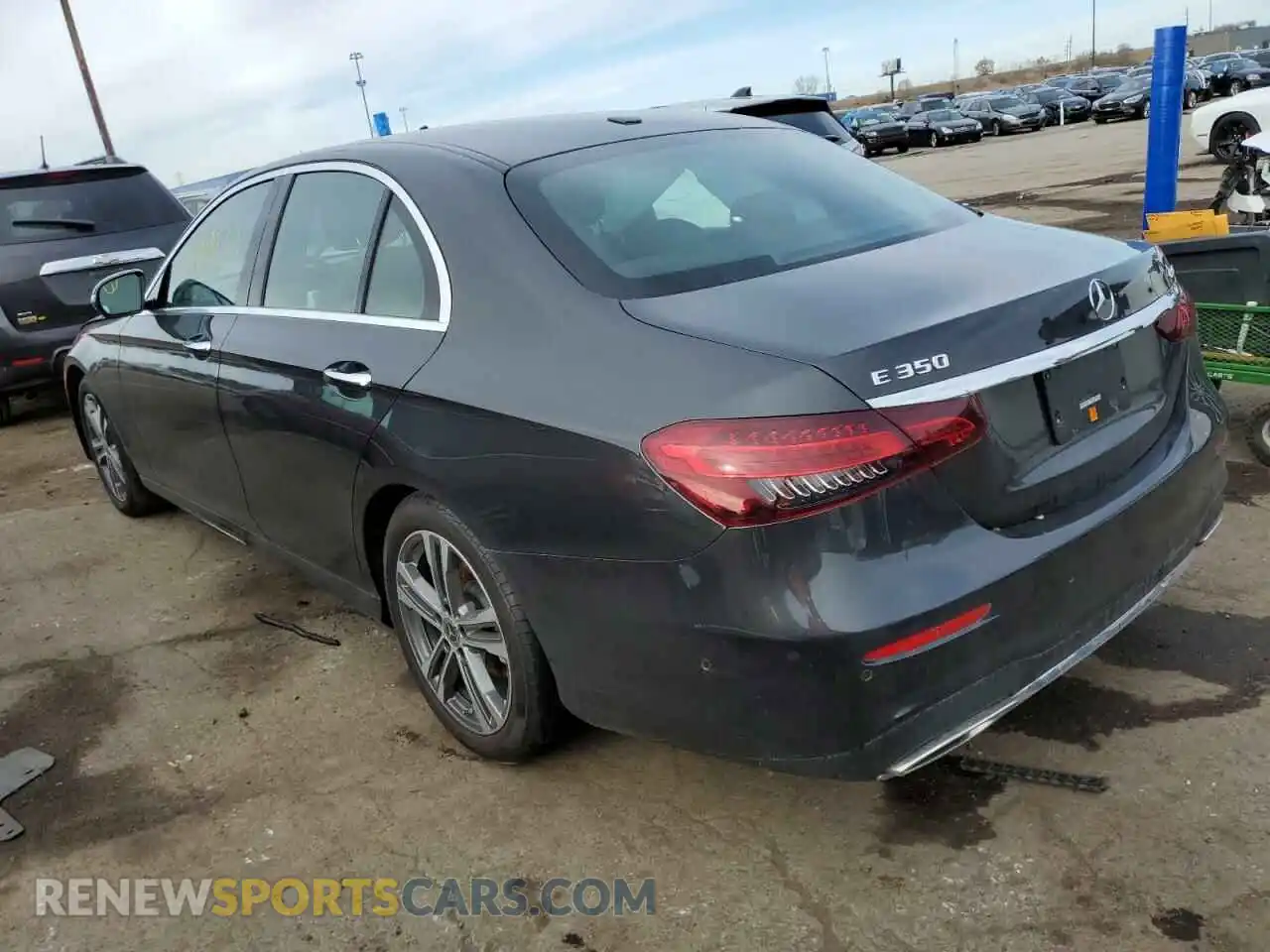 3 Photograph of a damaged car W1KZF8EB0MA968636 MERCEDES-BENZ E-CLASS 2021