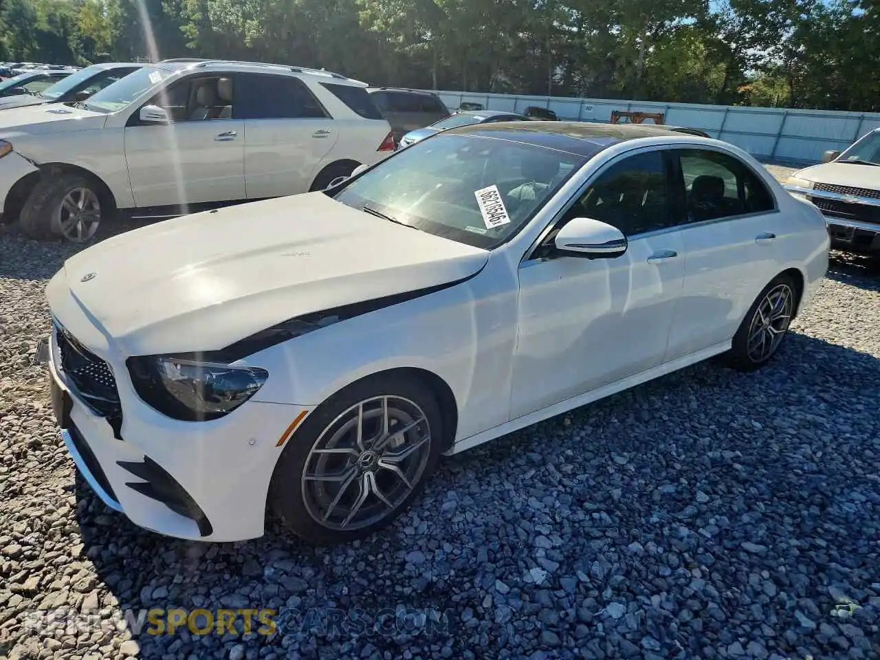 1 Photograph of a damaged car W1KZF8EB1MA908297 MERCEDES-BENZ E-CLASS 2021