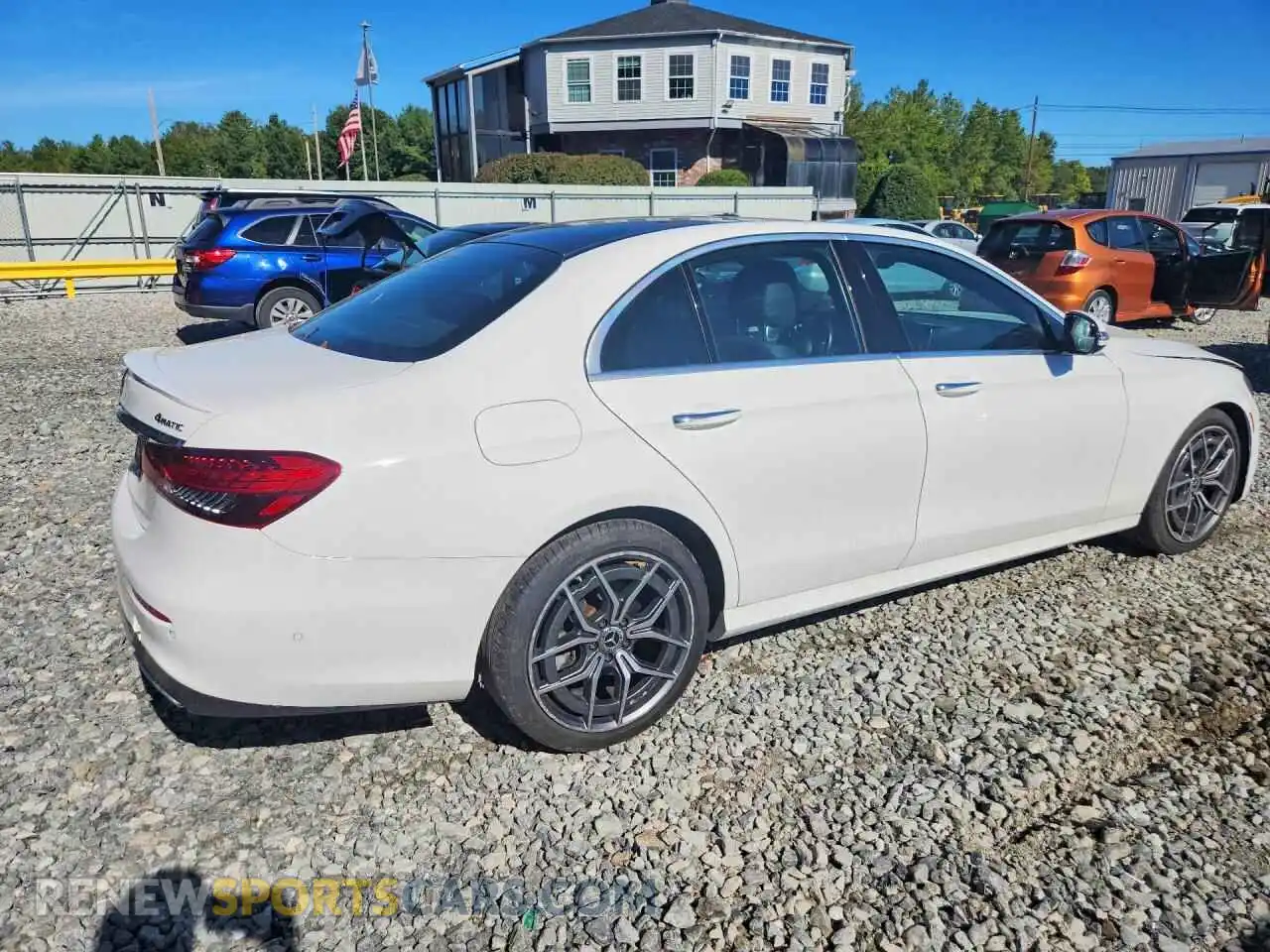 3 Photograph of a damaged car W1KZF8EB1MA908297 MERCEDES-BENZ E-CLASS 2021