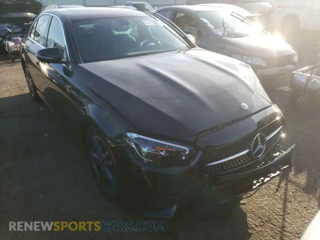 1 Photograph of a damaged car W1KZF8EB2MA873673 MERCEDES-BENZ E-CLASS 2021