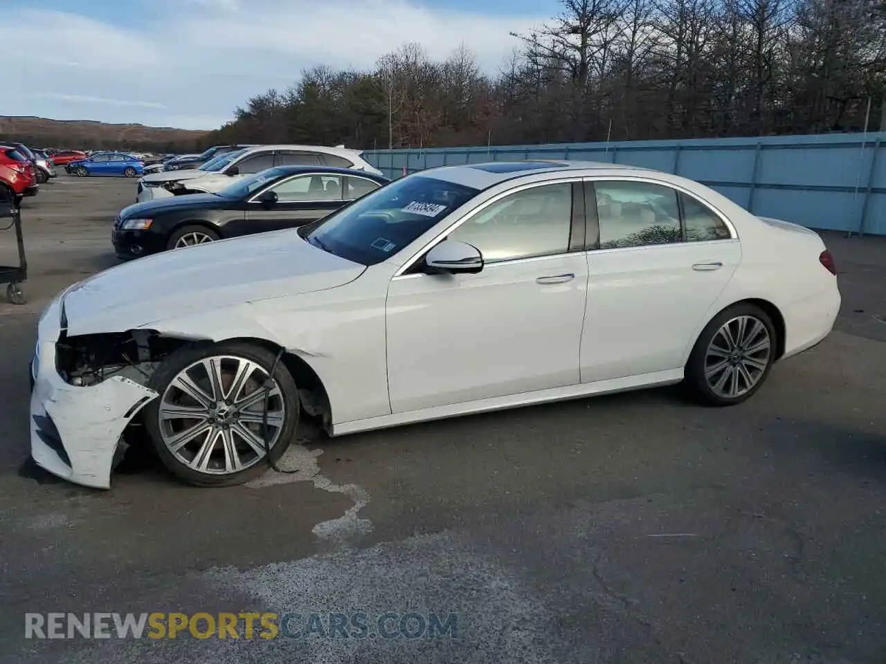 1 Photograph of a damaged car W1KZF8EB2MA889145 MERCEDES-BENZ E-CLASS 2021