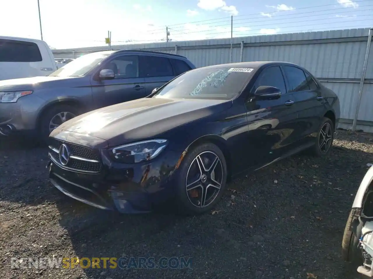 1 Photograph of a damaged car W1KZF8EB2MA937047 MERCEDES-BENZ E-CLASS 2021