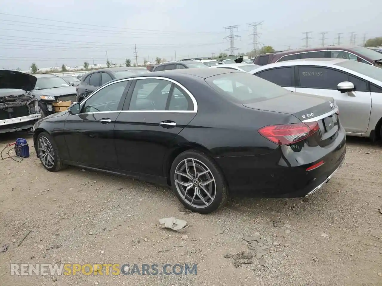 2 Photograph of a damaged car W1KZF8EB2MA947514 MERCEDES-BENZ E-CLASS 2021