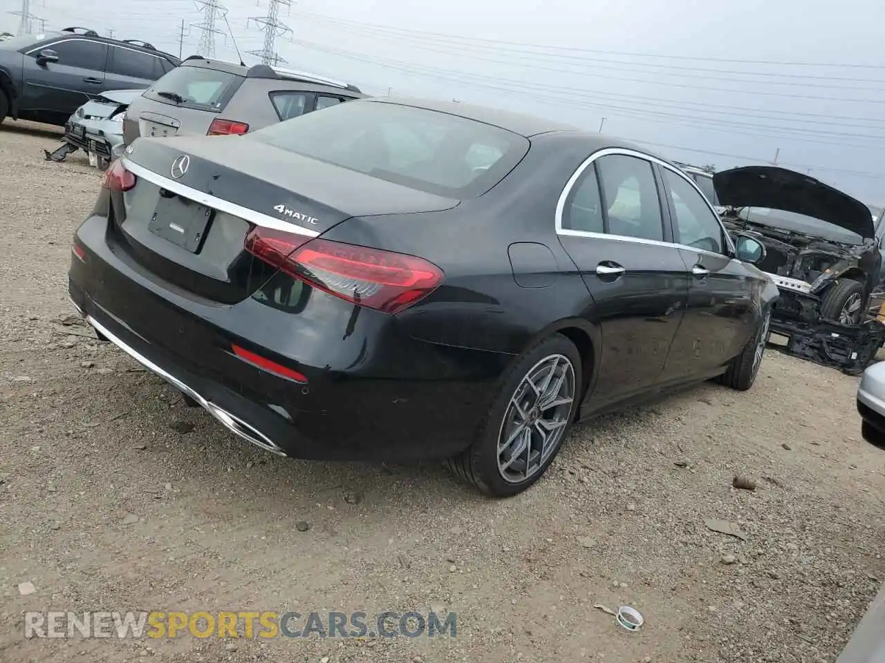 3 Photograph of a damaged car W1KZF8EB2MA947514 MERCEDES-BENZ E-CLASS 2021